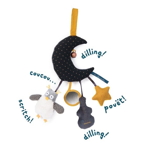  Lune d'activités Les moustaches   de Moulin Roty code EAN 01156171 