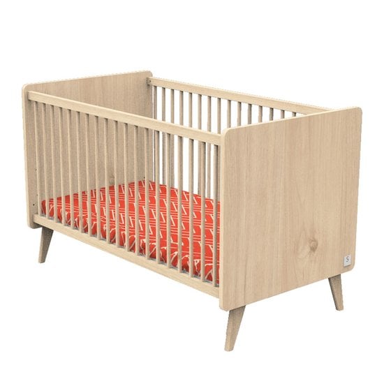  Arty little Big Bed Chêne suave 70 x 140 cm de Sauthon Baby's Sweet Home code EAN 01156297 