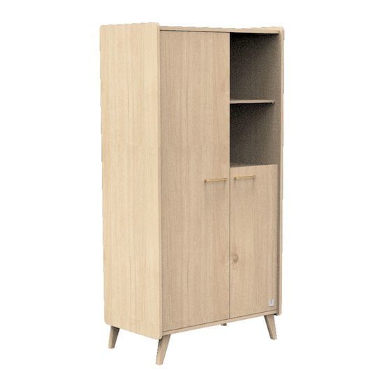  Arty armoire 2 portes Chêne suave  de Sauthon Baby's Sweet Home code EAN 01156299 