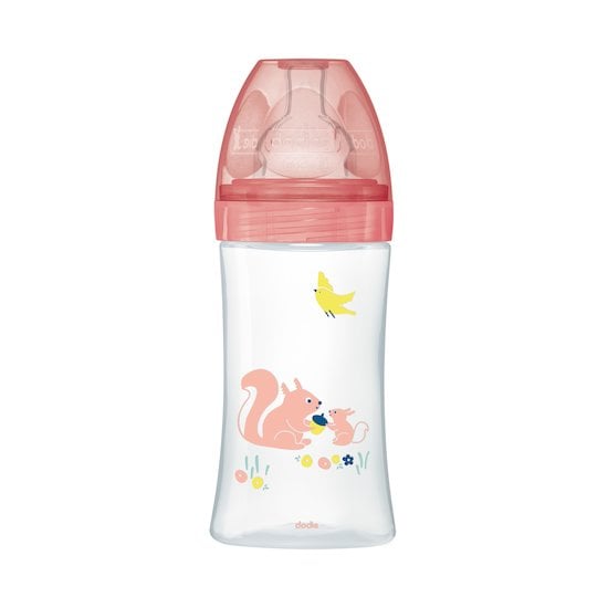  Biberon Sensation tétine plate Jardin 270 ml de Dodie code EAN 01156398 