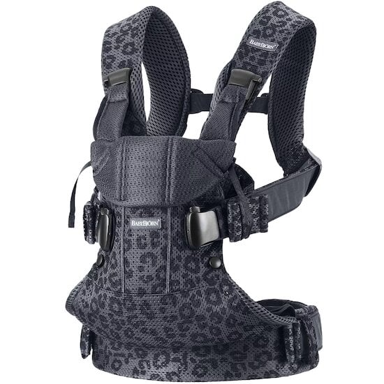  Porte-bébé One Air Anthracite Léopard Mesh 3D  de BabyBjörn code EAN 01157257 