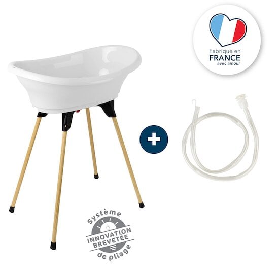  Kit de baignoire Vasco Blanc muguet  de Thermobaby code EAN 01158580 