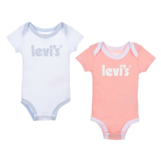  Lot 2 Bodies Rose  de Levi's Kids code EAN 01158669 