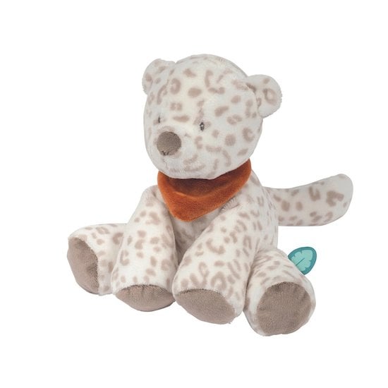  Peluche Boris et Jungo Léopard des neiges 30 cm de Nattou code EAN 01159069 