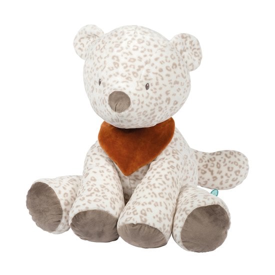  Peluche Boris et Jungo Jungo le Léopard des Neiges 75 cm de Nattou code EAN 01159073 