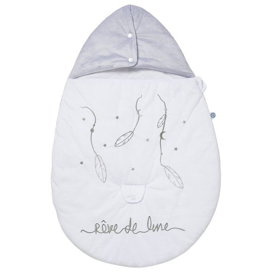 Attrape Rêve Nid d'ange Blanc 0-3 mois de Little Band 01159728 