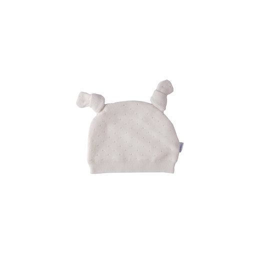  Bleu Jardinet Bonnet Écru Teddy 6-9 mois de P'tit bisou code EAN 01160302 
