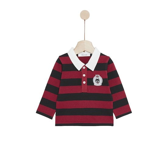  Mon Grand Loup Polo manches longues à rayure Club 6 mois de Marèse code EAN 01161297 