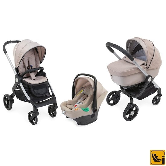  Poussette Trio Alysia i-Size Sand  de Chicco code EAN 01161504 