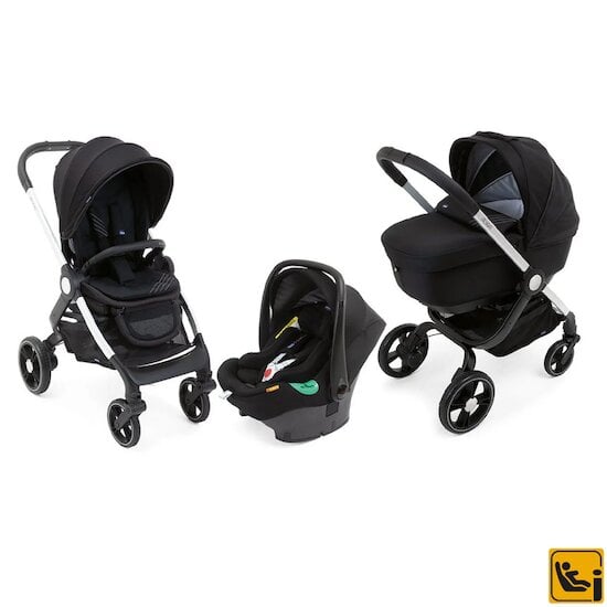  Poussette Trio Alysia i-Size Pirate Black  de Chicco code EAN 01161505 
