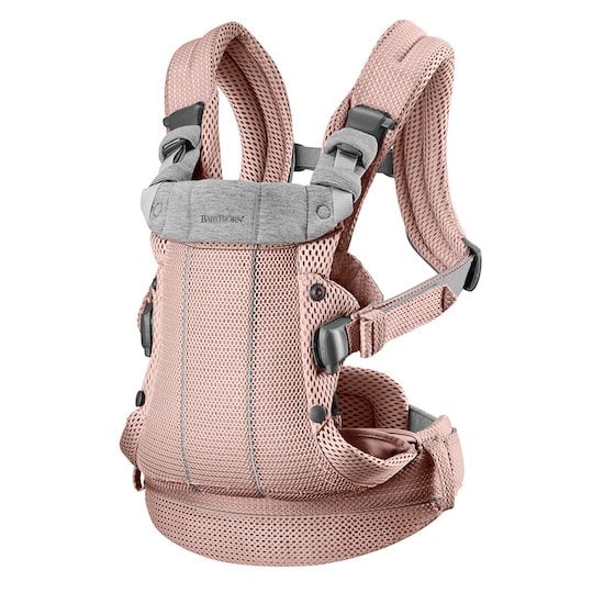  Porte-bébé Harmony Rose poudré mesh 3D  de BabyBjörn code EAN 01161607 