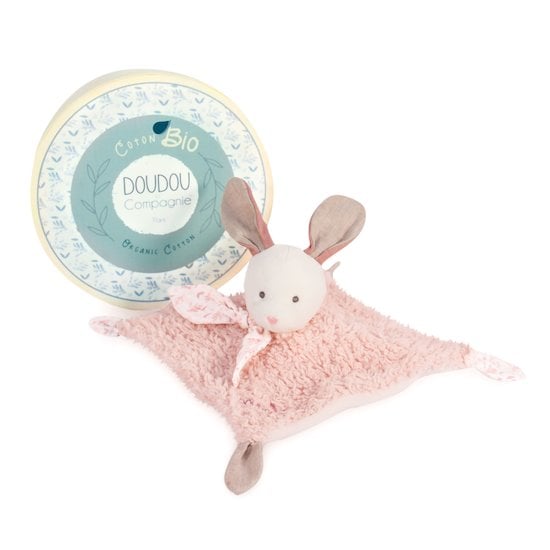  Doudou Botanic Doudou plat en coton BIO Lapin 25 cm de Doudou et Compagnie code EAN 01162928 