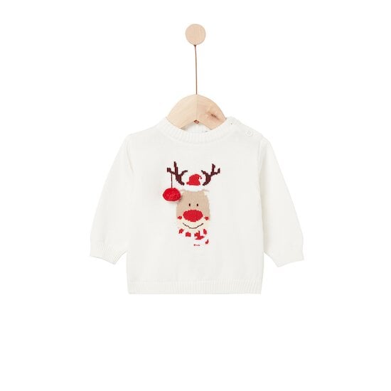  Noël Pull Ecru  de P'tit bisou code EAN 01164093 