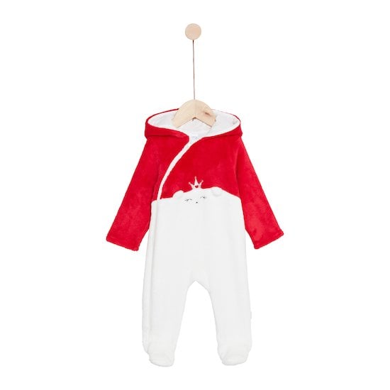  Noël Sur-pyjama Ecru  Snow  de P'tit bisou code EAN 01164233 