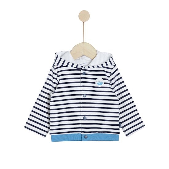  Plage Veste à capuche Rayures Saturday  de P'tit bisou code EAN 01165477 