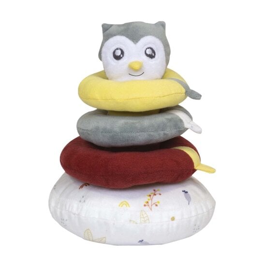  Cache cache en forêt Pyramide empilable Chouette   de Trois Kilos Sept code EAN 01166716 