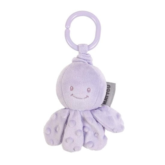  Lapidou Peluche Vibrante Pieuvre Lilas  de Nattou code EAN 01168501 