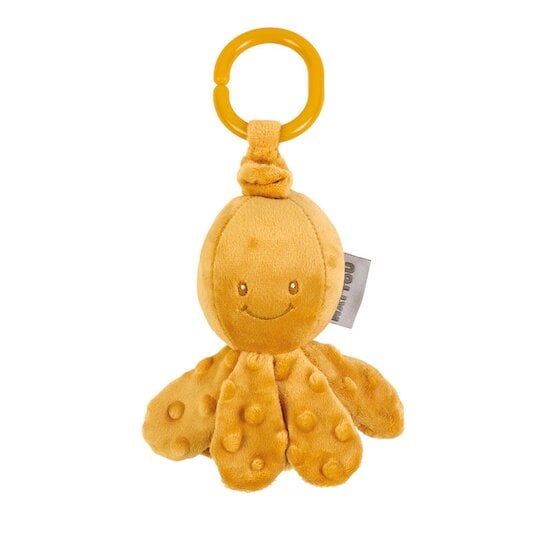  Lapidou Peluche Vibrante Pieuvre Ocre  de Nattou code EAN 01168502 