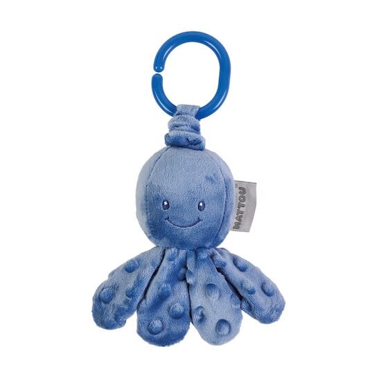  Lapidou Peluche Vibrante Pieuvre Bleu foncé  de Nattou code EAN 01168503 