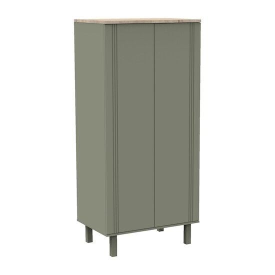  Eléonore Armoire 2 portes Kaki  de Sauthon Baby's Sweet Home code EAN 01169667 
