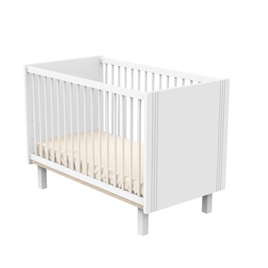  Eléonore Lit bébé Blanc 60 x 120 cm de Sauthon Baby's Sweet Home code EAN 01169668 