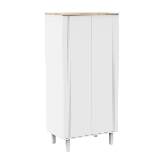  Eléonore Armoire 2 portes Blanc  de Sauthon Baby's Sweet Home code EAN 01169672 