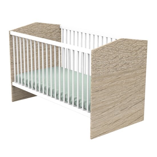  Cabanon Little Big Bed Blanc 70 x 140 cm de Sauthon Baby's Sweet Home code EAN 01169817 