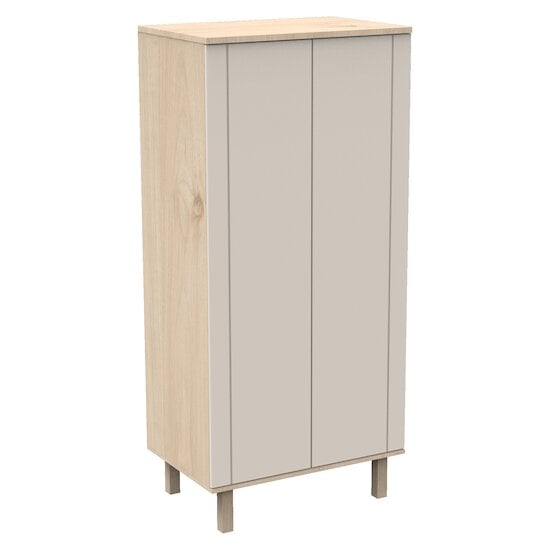  Solène Armoire 2 portes Beige cendré  de Sauthon Baby's Sweet Home code EAN 01169829 