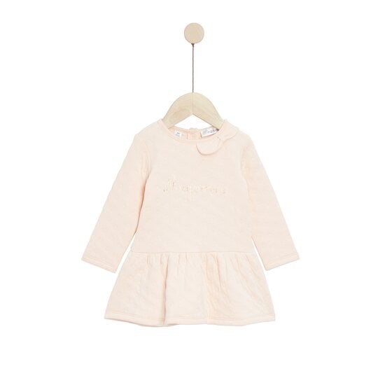  Mon écureuil chou Robe manches longues en molleton Pink Calin  de Marèse code EAN 01170009 