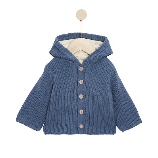  Mon écureuil chou Veste à capuche Blue  de Marèse code EAN 01170039 