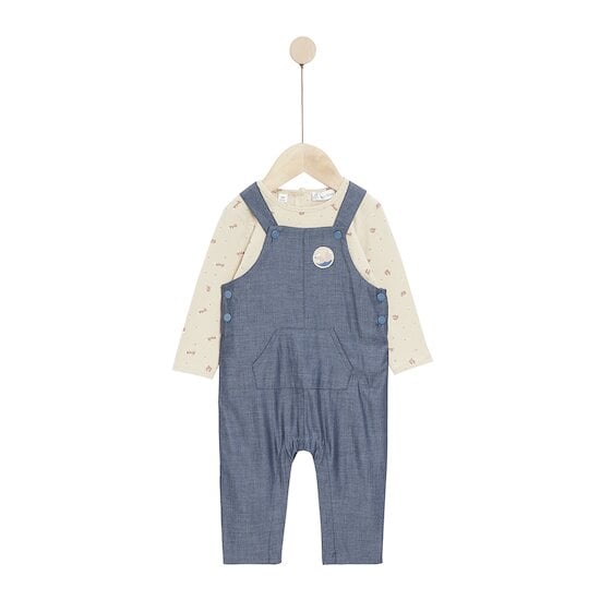  Mon écureuil chou Ensemble 2 pièces Blue Chambray  de Marèse code EAN 01170072 