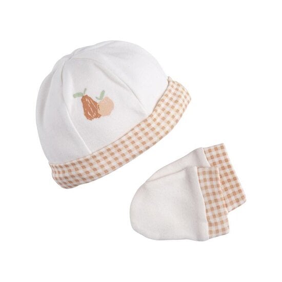  Botanica Bonnet et moufles Nude Naissance de Sauthon Baby Déco code EAN 01170228 