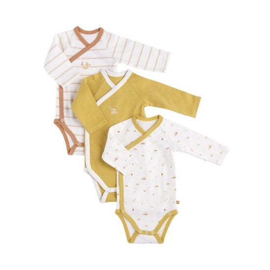  Sunlight Lot de 3 bodies   de Sauthon Baby Déco code EAN 01170279 