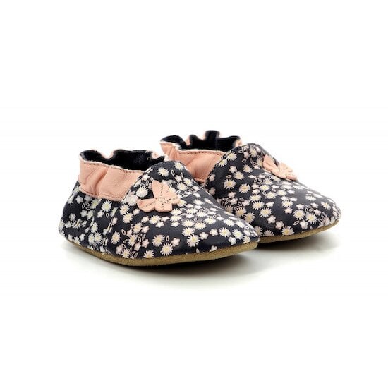  Chaussons Daisy Summer Marine imprimé  de Robeez code EAN 01170392 