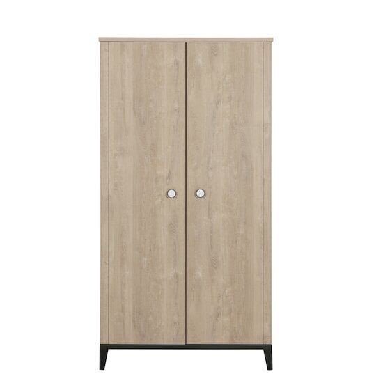  Marcel armoire 2 portes  Chêne blond/Noir  de Galipette code EAN 01170605 