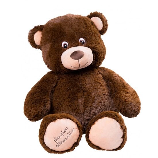  Peluche géante Made in France Augustin l'Ourson 70 cm de Piou Piou et Merveilles code EAN 01171519 