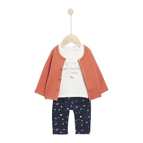  Mr Constellation Ensemble 3 pièces Red Mars  de P'tit bisou code EAN 01171599 