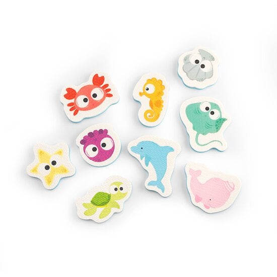  Stickers de bain en mousse Animaux marins  de Formula Baby code EAN 01171702 