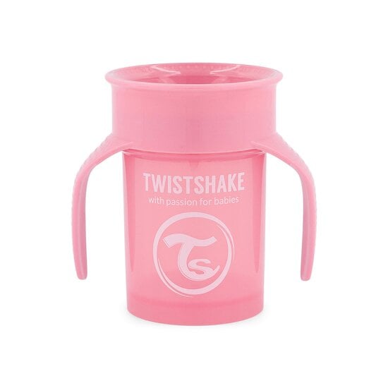  Tasse d'apprentissage 360° Rose 230 ml de Twistshake code EAN 01172157 