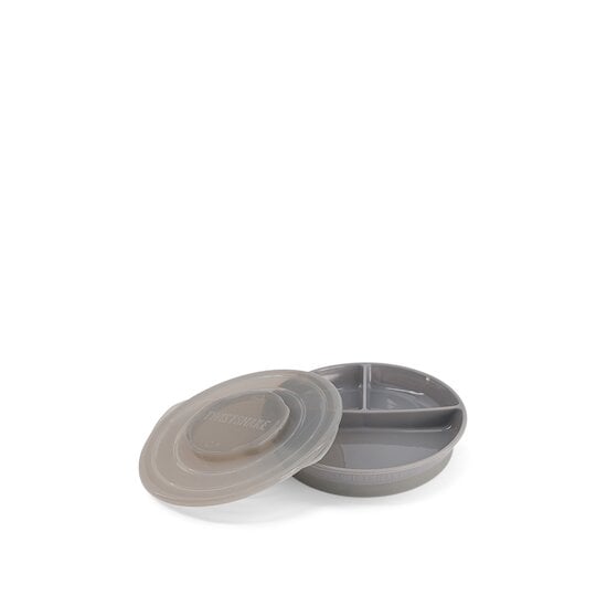  Assiette compartimentée Gris 6 mois + de Twistshake code EAN 01172169 