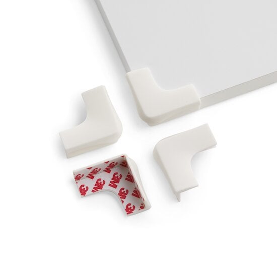  Protège coins plastique souple x4 Blanc  de Formula Baby code EAN 01172918 