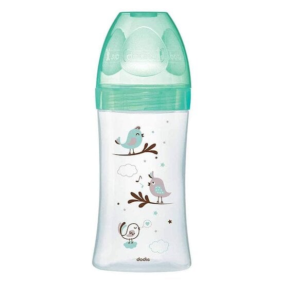  Biberon Initiation+ Anti-Colique en verre Oiseaux 270 ml de Dodie code EAN 01173314 