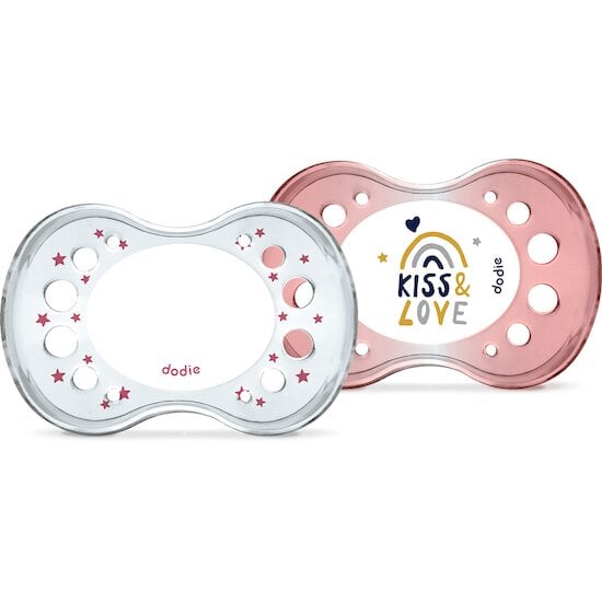  Lot de 2 sucettes Anatomiques Aléatoire 6 mois + de Dodie code EAN 01173325 