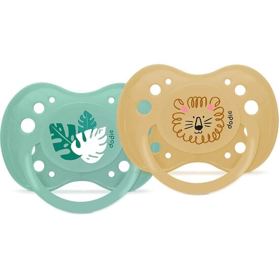  Lot de 2 sucettes Anatomiques Aléatoire 18 mois + de Dodie code EAN 01173326 