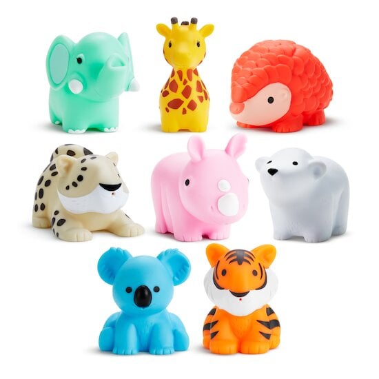  Lot de 8 aspergeurs animaux Wildlove Animaux marins  de Munchkin code EAN 01174401 