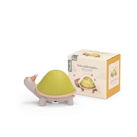  Trois petits lapins Veilleuse tortue (USB)   de Moulin Roty code EAN 01174742 