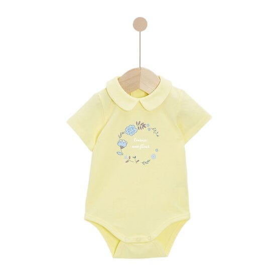  Body à manches courtes Jaune Soleil  de Marèse code EAN 01176451 