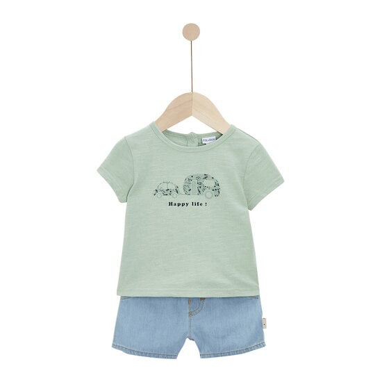  Parfum du Sud Tee-shirt + Short Sauve Sauvage  de P'tit bisou code EAN 01177119 