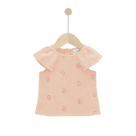  Tee-shirt Liberty and Sea Life Rose  de P'tit Bisou Petit Prix code EAN 01177628 
