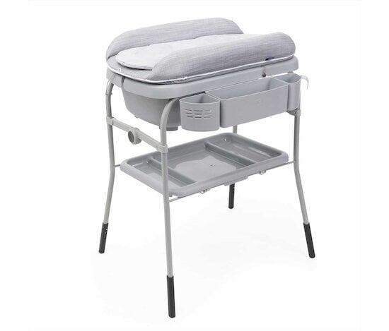  Combi bain et change Cuddle & Bubble Grey Melange  de Chicco code EAN 01177802 